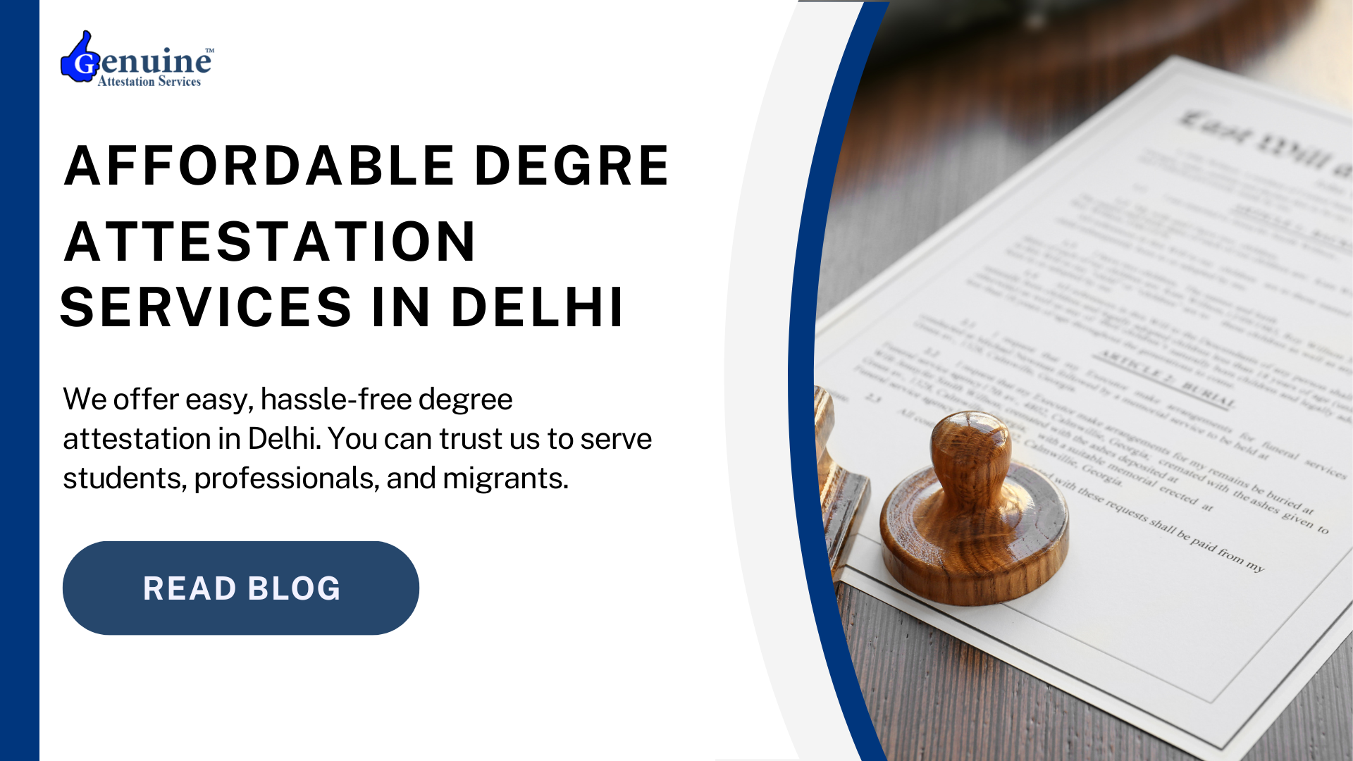Degree Attestation Services in Delhi